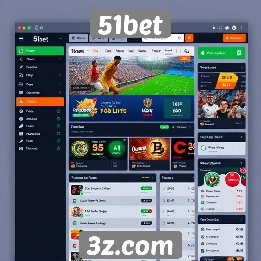 Explorando a interface do usuário do 51bet